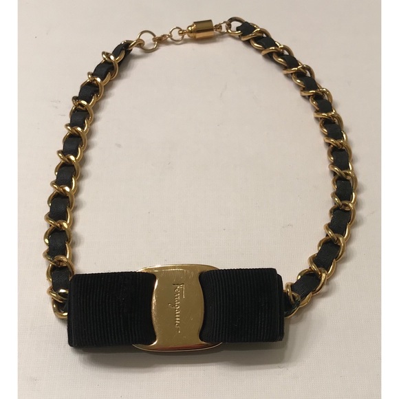 Authentic Salvatore Ferragamo Repurposed Necklace - Picture 3 of 10